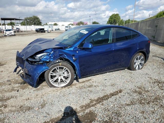 TESLA MODEL Y 2022 with VIN 7SAYGDEE3NA006734 - Photo from auction