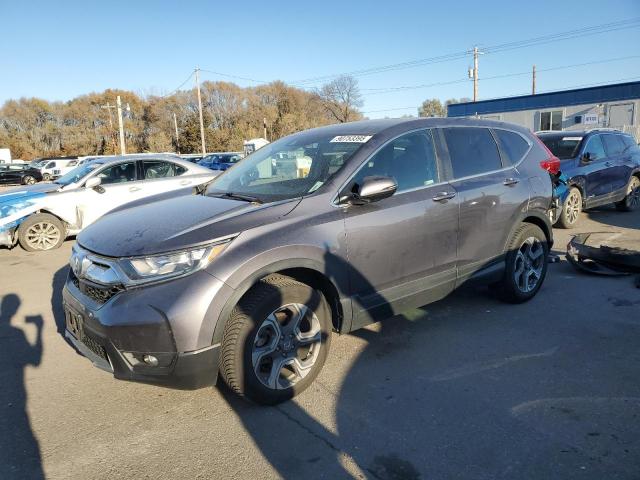HONDA CR-V EX 2018 with VIN 7FARW2H55JE084468 - Photo from auction