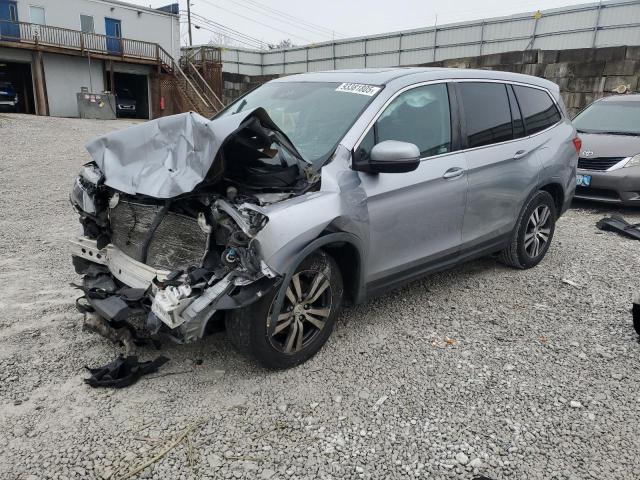 HONDA PILOT EXL 2018 with VIN 5FNYF5H61JB017481 - Photo from auction