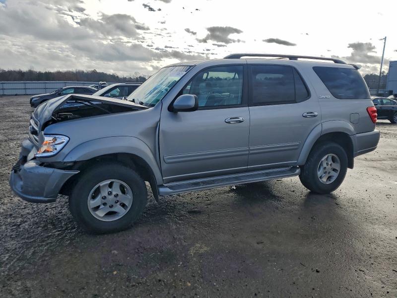TOYOTA SEQUOIA LI 2002 with VIN 5TDBT48A82S124702 - Photo from auction
