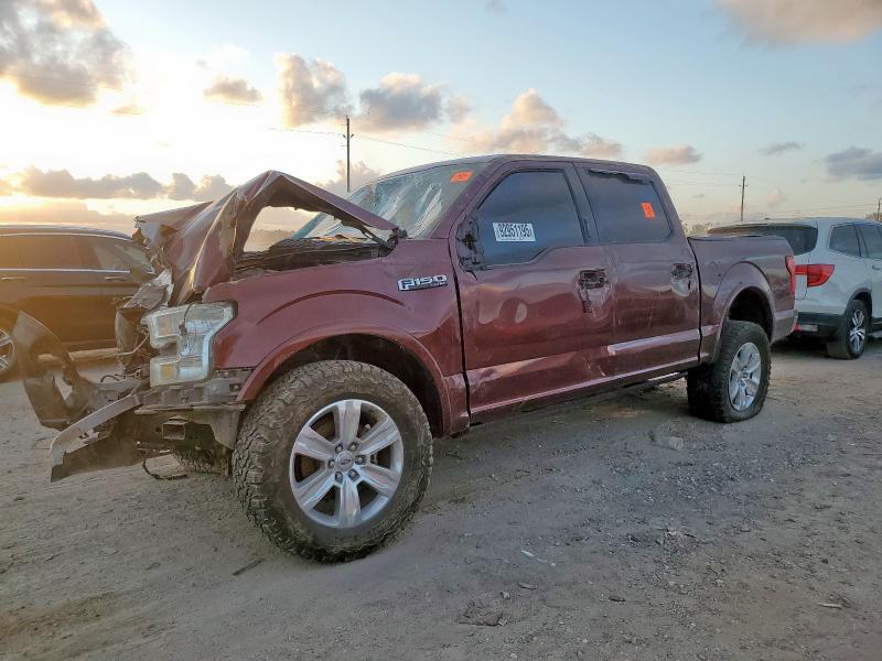 FORD F150 SUPER 2016 with VIN 1FTEW1EF2GKE58600 - Photo from auction