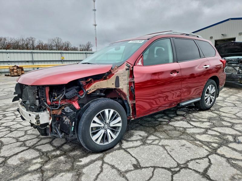 NISS PATHFINDER 2017 with VIN 5N1DR2MN4HC608120 - Photo from auction