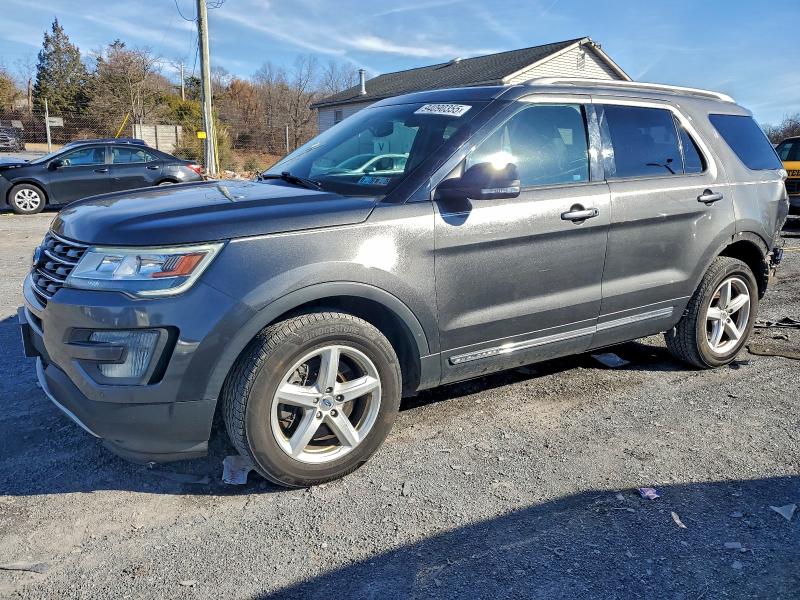 FORD EXPLORER X 2017 with VIN 1FM5K8D86HGA07029 - Photo from auction