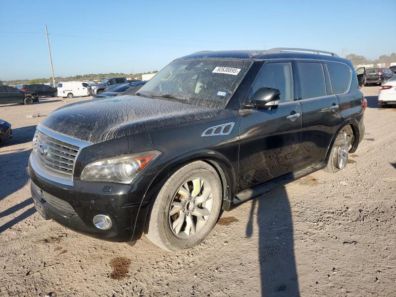 INFINITI QX56 2012 with VIN JN8AZ2NF5C9519438 - Photo from auction