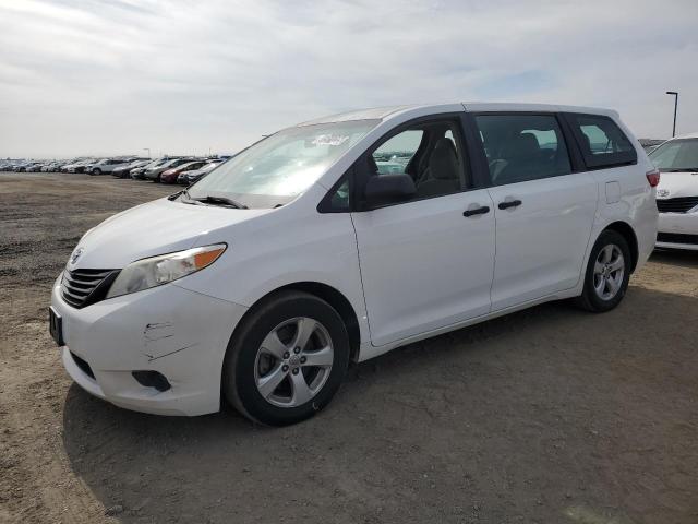 TOYOTA SIENNA 2017 with VIN 5TDZZ3DC2HS820480 - Photo from auction