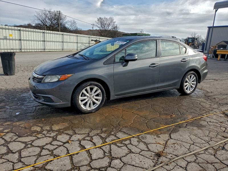 HONDA CIVIC EXL 2012 with VIN 2HGFB2F96CH516712 - Photo from auction