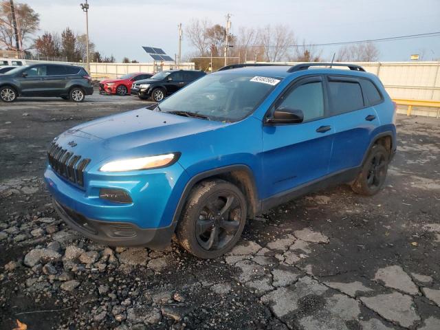 JEEP CHEROKEE S 2017 with VIN 1C4PJLAB8HW613599 - Photo from auction