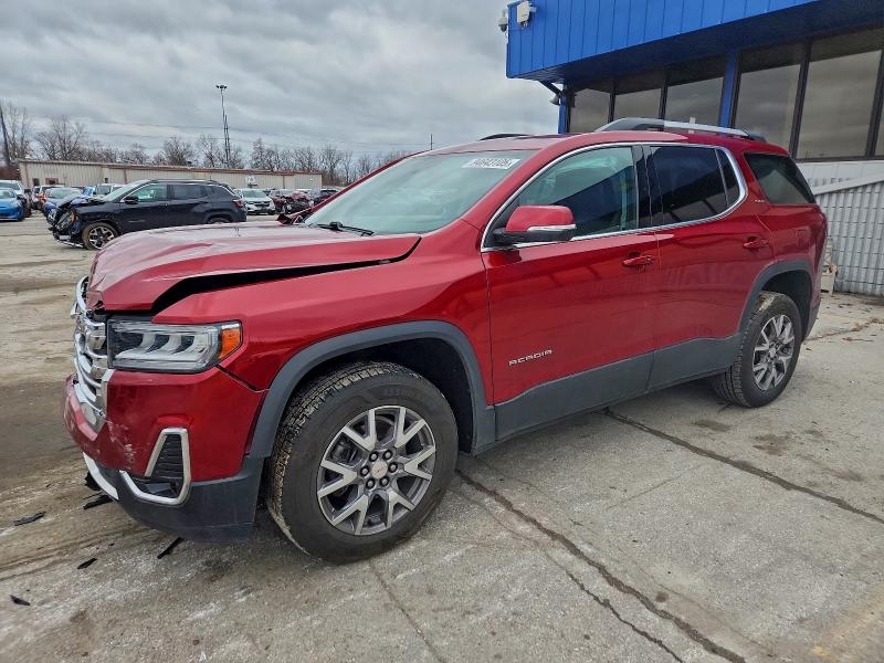 GMC ACADIA SLT 2021 with VIN 1GKKNMLS7MZ151616 - Photo from auction