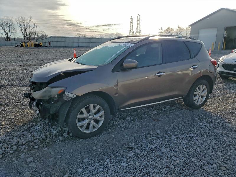 NISSAN MURANO S 2011 with VIN JN8AZ1MW2BW153420 - Photo from auction