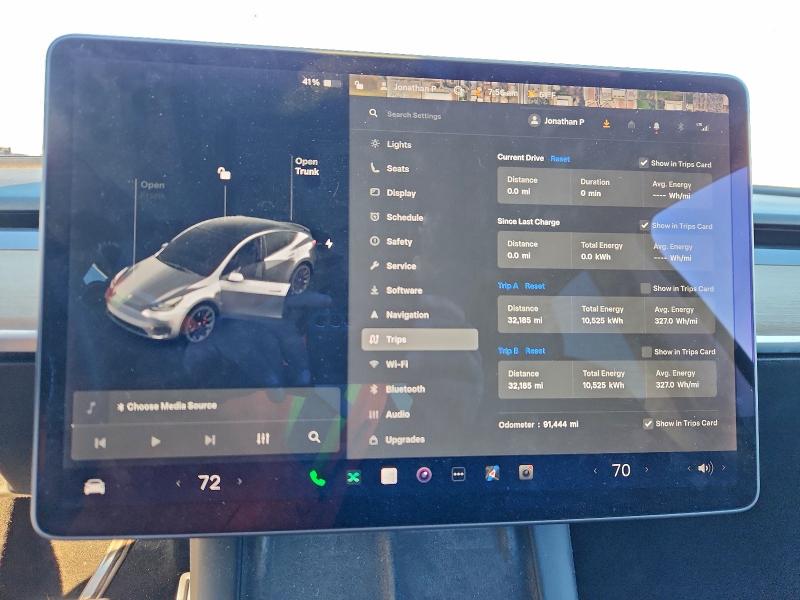 Photo 9 from auction – 2022 TESLA MODEL Y with VIN 7SAYGDEF0NF336746