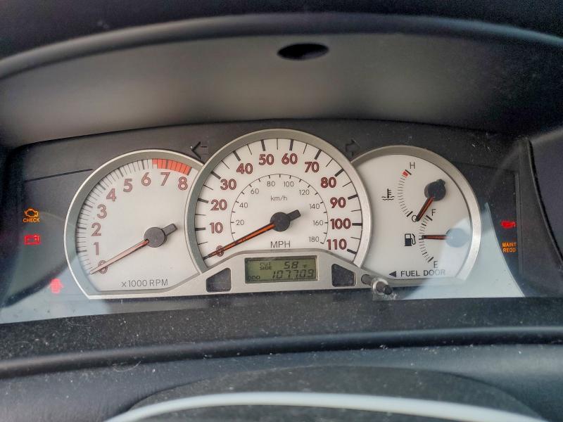 Photo 9 from auction – 2005 TOYOTA COROLLA CE with VIN 2T1BR32E25C477776