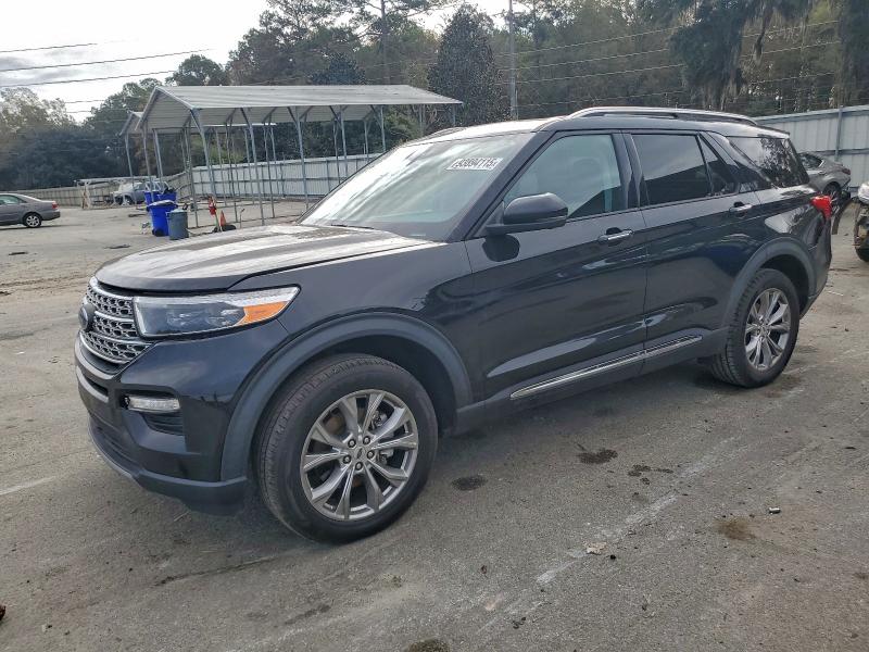 FORD EXPLORER 2021 with VIN 1FMSK8FH3MGB52085 - Photo from auction