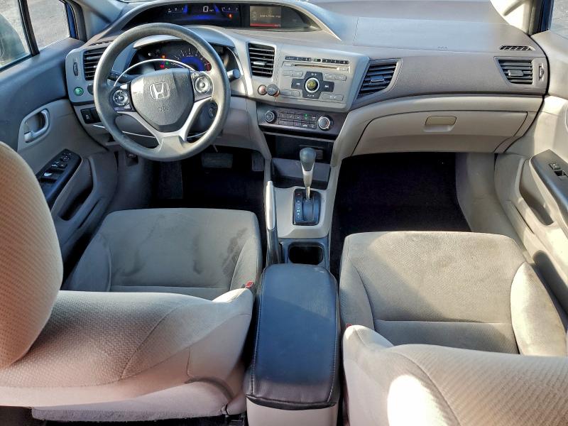 Photo 8 from auction – 2012 HONDA CIVIC LX with VIN 2HGFB2F57CH535119