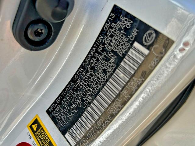 Photo 10 from auction – 2013 LEXUS ES 350 with VIN JTHBK1GG4D2064353