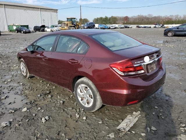 Photo 2 from auction – 2015 HONDA CIVIC with VIN 19XFB2F54FE282551