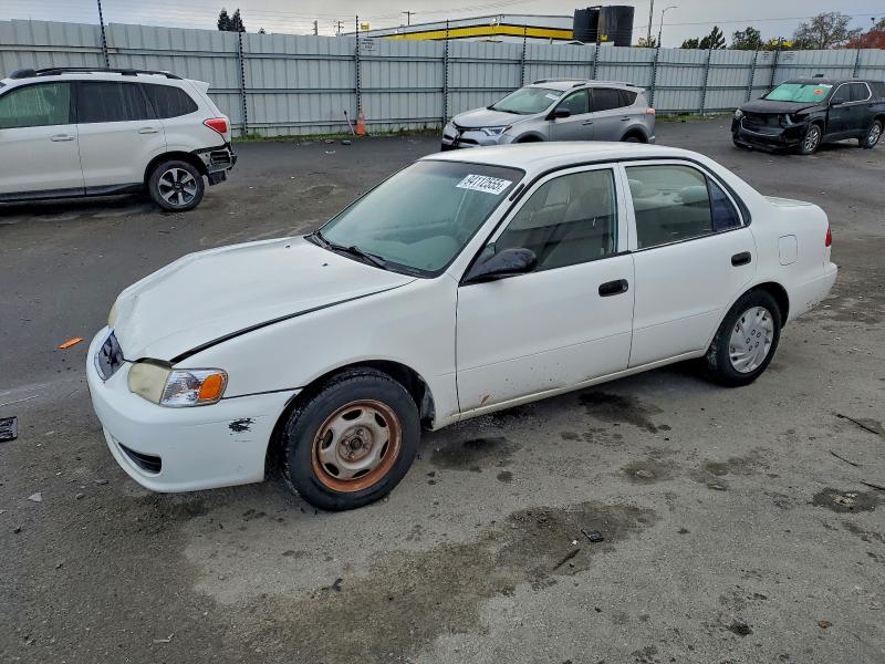 TOYOTA COROLLA VE 2000 with VIN 1NXBR12E2YZ396199 - Photo from auction