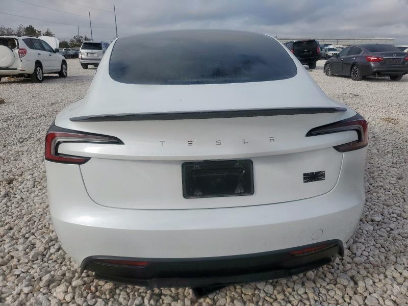 Photo 6 from auction – 2025 TESLA MODEL 3 with VIN 5YJ3E1ET3SF002496