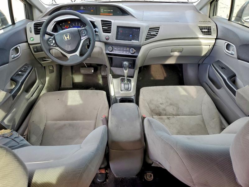 Photo 8 from auction – 2012 HONDA CIVIC LX with VIN 2HGFB2F52CH561580