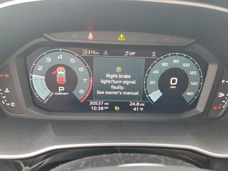 Photo 9 from auction – 2022 AUDI Q3 PREMIUM with VIN WA1DECF3XN1133284