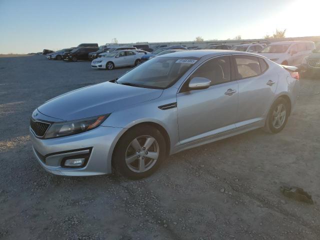 KIA OPTIMA LX 2015 with VIN 5XXGM4A75FG504539 - Photo from auction