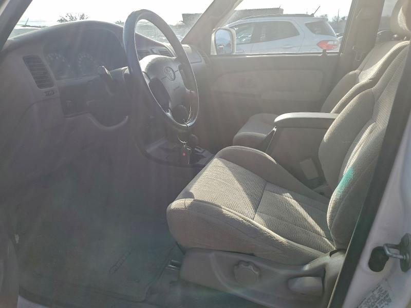 Photo 7 from auction – 2000 TOYOTA 4RUNNER with VIN JT3HN86R1Y0317648