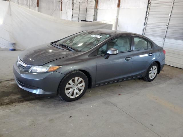 HONDA CIVIC LX 2012 with VIN 19XFB2F50CE359170 - Photo from auction