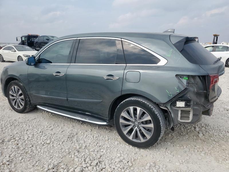 Photo 2 from auction – 2015 ACURA MDX TECHNO with VIN 5FRYD4H45FB026558