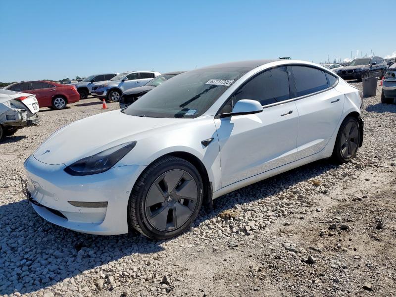 TESLA MODEL 3 2021 with VIN 5YJ3E1EA0MF016213 - Photo from auction