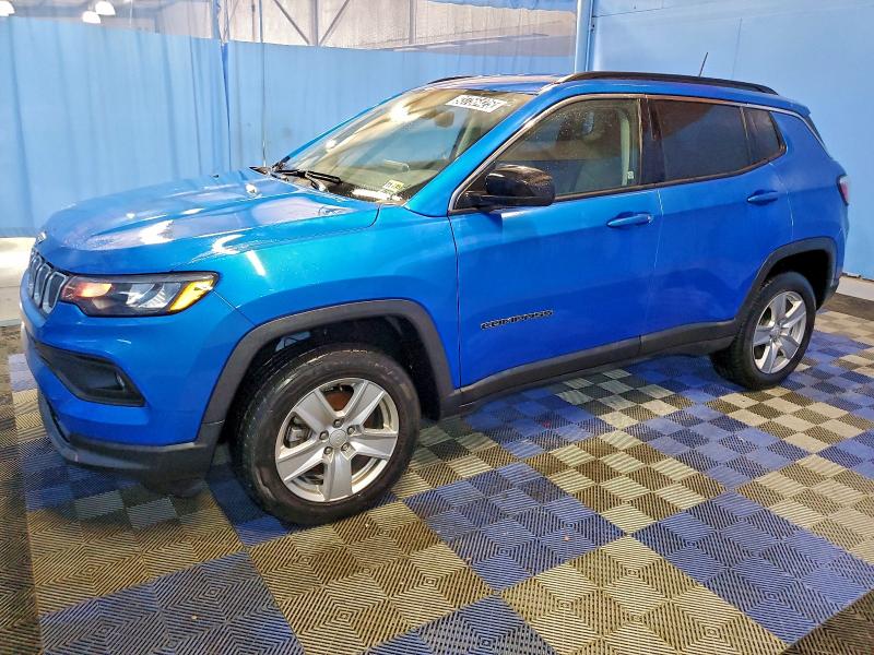 JEEP COMPASS LA 2022 with VIN 3C4NJDBB3NT156732 - Photo from auction