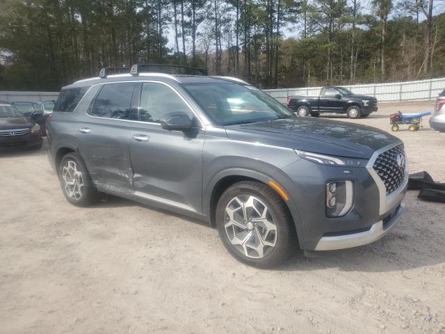 Photo 4 from auction – 2021 HYUNDAI PALISADE C with VIN KM8R74HE0MU321007