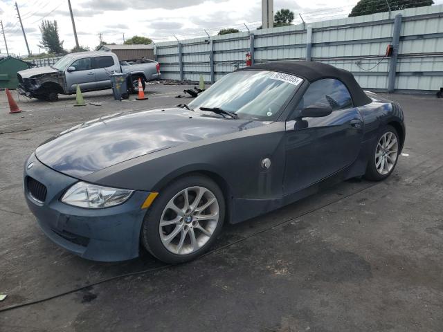 BMW Z4 3.0 2007 with VIN 4USBU33547LW73351 - Photo from auction
