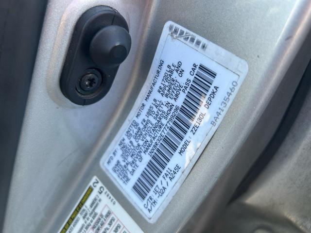 Photo 10 from auction – 2007 TOYOTA COROLLA CE with VIN 1NXBR32E77Z799296