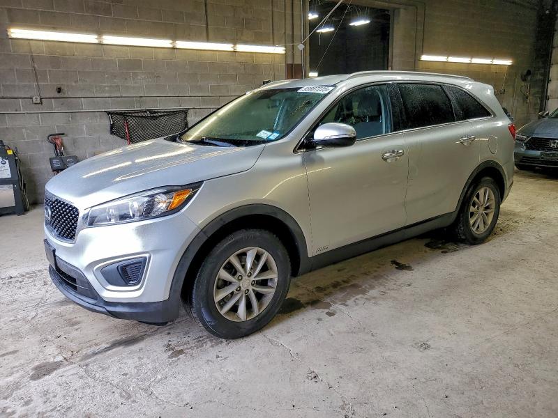 KIA SORENTO 2018 with VIN 5XYPGDA32JG364233 - Photo from auction