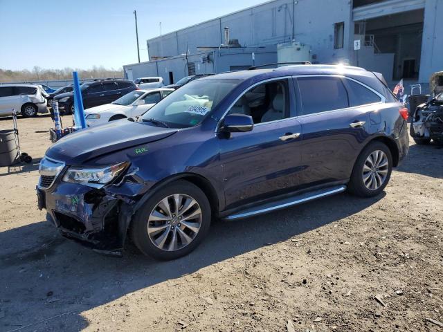 ACURA MDX TECHNO 2014 with VIN 5FRYD4H45EB022962 - Photo from auction