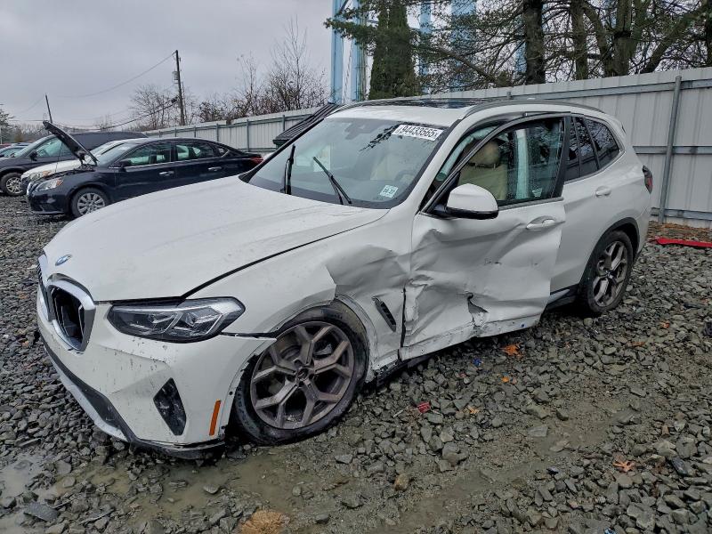 Photo 1 from auction – 2022 BMW X3 XDRIVE3 with VIN 5UX53DP01N9J36312