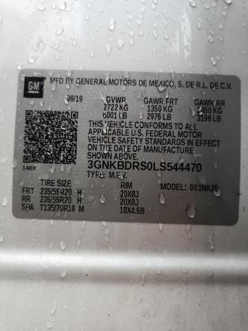 Photo 14 from auction – 2020 CHEVROLET BLAZER 3LT with VIN 3GNKBDRS0LS544470