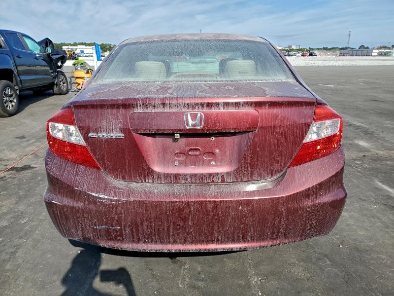 Photo 6 from auction – 2012 HONDA CIVIC LX with VIN 2HGFB2F53CH609300