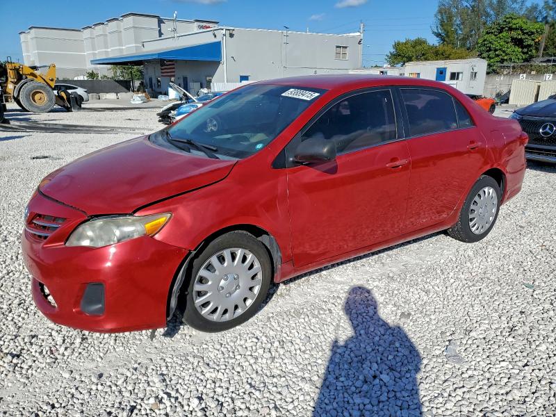 TOYOTA COROLLA BA 2013 with VIN 2T1BU4EE2DC993909 - Photo from auction