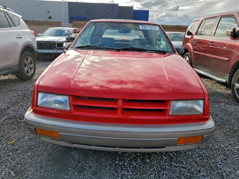 Photo 5 from auction – 1991 DODGE SHADOW with VIN 3B3XP45K0MT560946