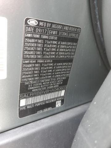 Фото 14 с аукциона – 2017 LAND ROVER DISCOVERY с VIN SALRRBBV8HA040603