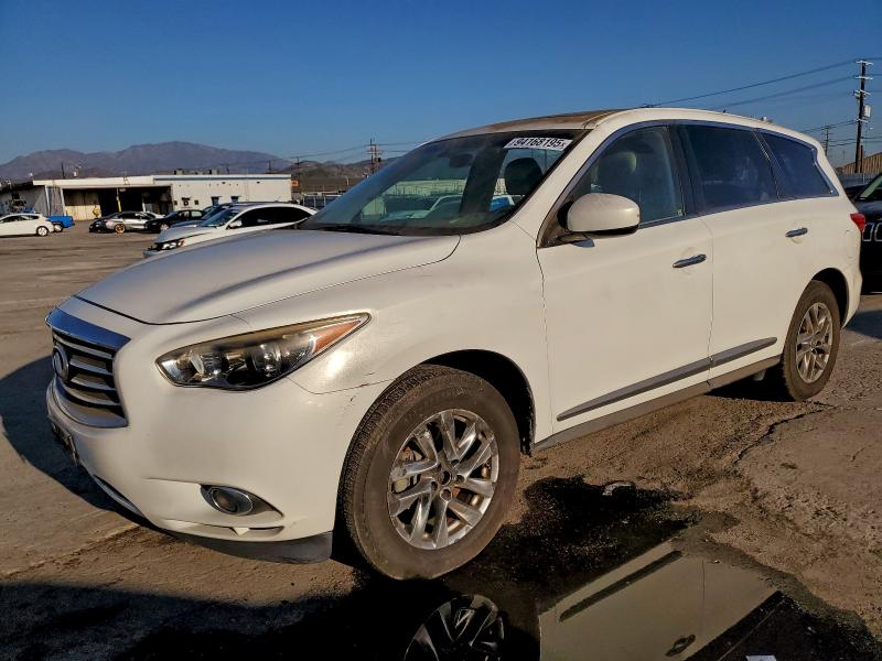 INFINITI JX35 2013 with VIN 5N1AL0MNXDC301375 - Photo from auction