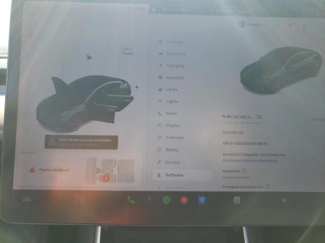 Photo 9 from auction – 2018 TESLA MODEL 3 with VIN 5YJ3E1EA8JF012678