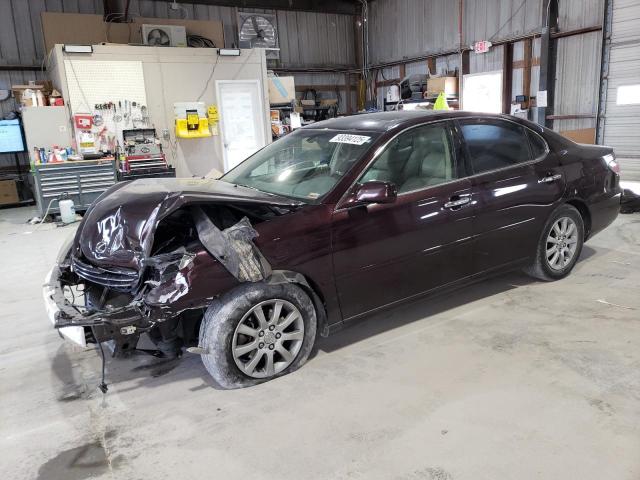 LEXUS ES 2003 with VIN JTHBF30G630106073 - Photo from auction