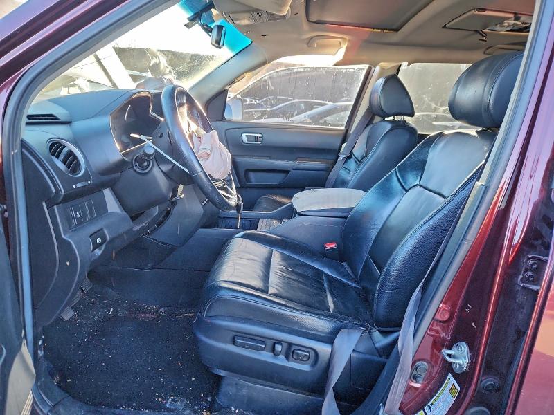 Photo 7 from auction – 2012 HONDA PILOT EXL with VIN 5FNYF3H63CB015884