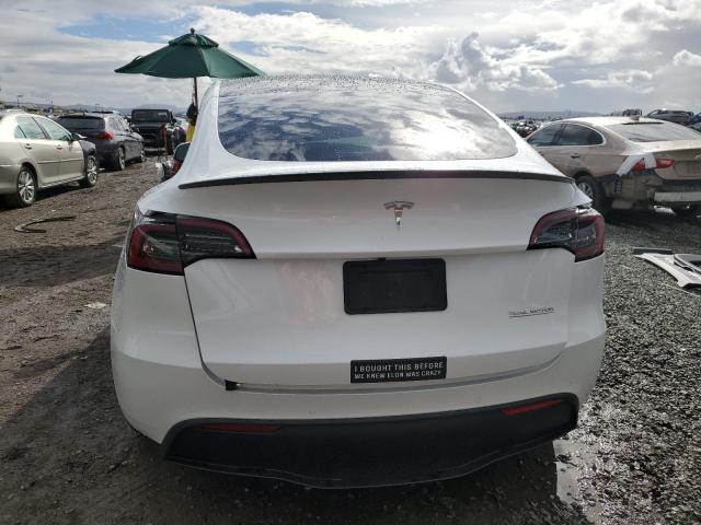 Photo 6 from auction – 2022 TESLA MODEL Y with VIN 7SAYGDEF0NF487554