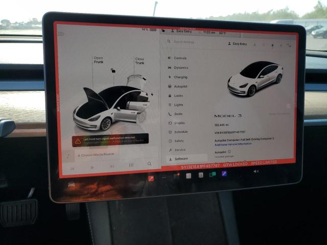 Photo 9 from auction – 2023 TESLA MODEL 3 with VIN 5YJ3E1EA1PF457787