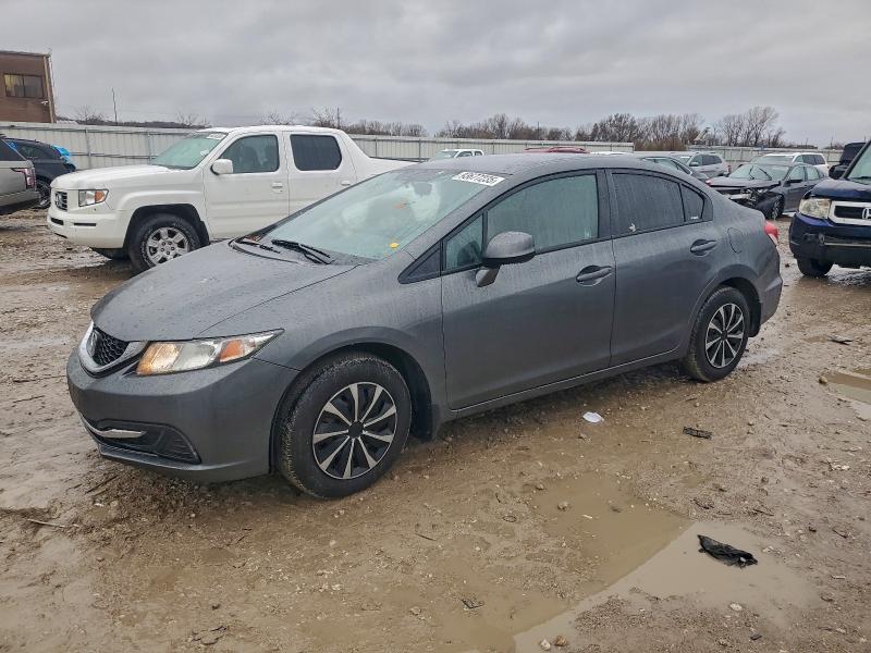 HONDA CIVIC LX 2013 with VIN 19XFB2F54DE089216 - Photo from auction