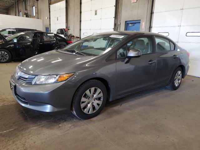 HONDA CIVIC LX 2012 with VIN 19XFB2F56CE095534 - Photo from auction
