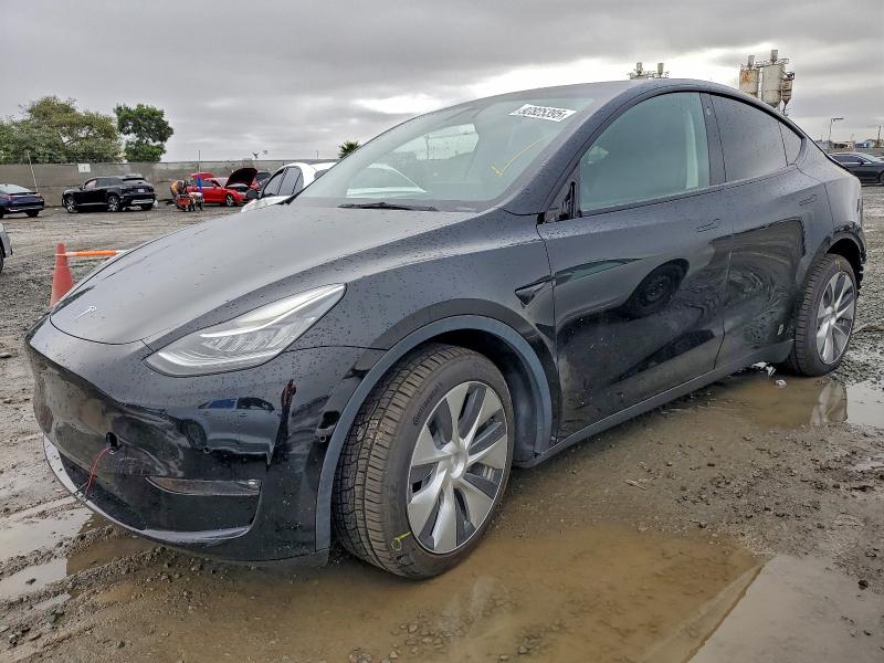 TESLA MODEL Y 2022 with VIN 7SAYGDEEXNF411895 - Photo from auction