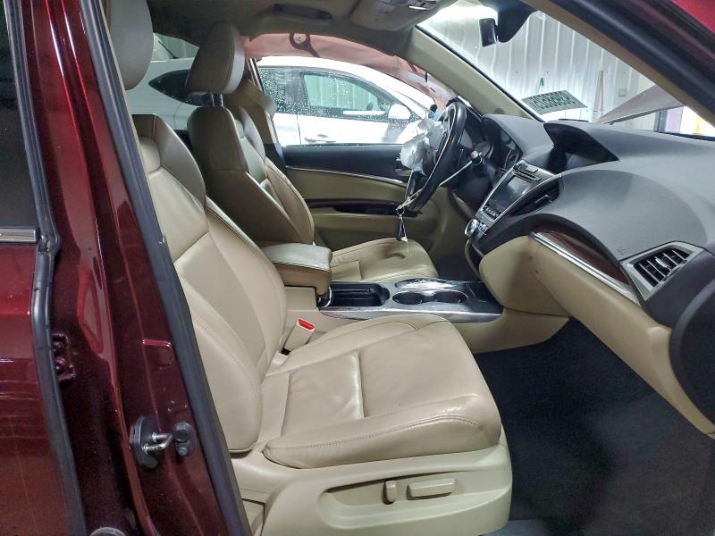 Photo 7 from auction – 2016 ACURA MDX TECHNO with VIN 5FRYD4H47GB034808